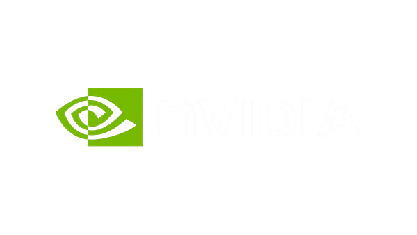 NVIDIA Official Logo (White)